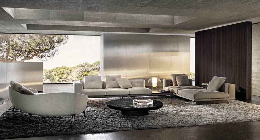 You are currently viewing MINOTTI: HARMONIOUS CONTRASTS DETAILS AND STYLE