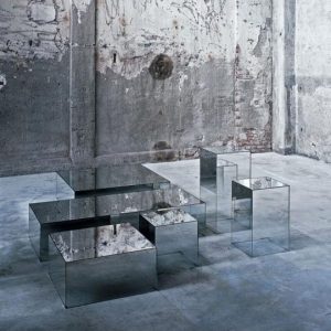 Glas Italia Illusion side table low