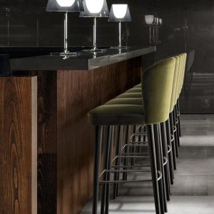 Minotti Aston barstool set