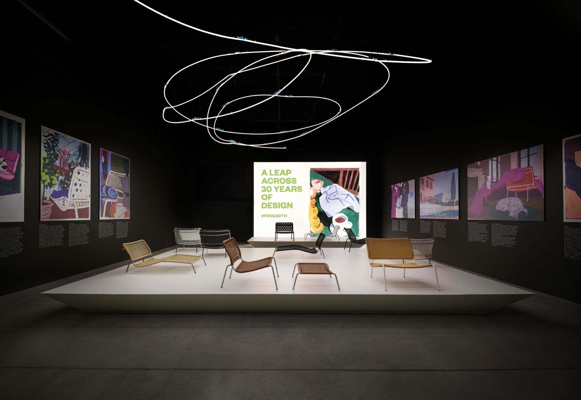 You are currently viewing Living Divani: Frog 30TH @ Spazio Mostre in Living Divani Gallery